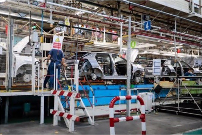 A factoría de Stellantis en Vigo suma novas paradas de produción por falta de aprovisionamentos