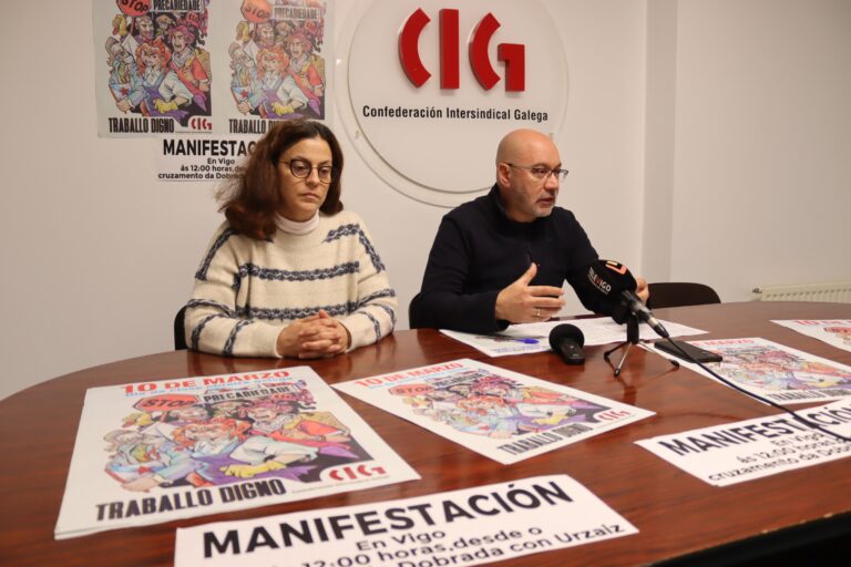 CIG Vigo chama a mobilizarse o 10 de marzo ante a “grave situación de precariedade e pobreza” da maioría social