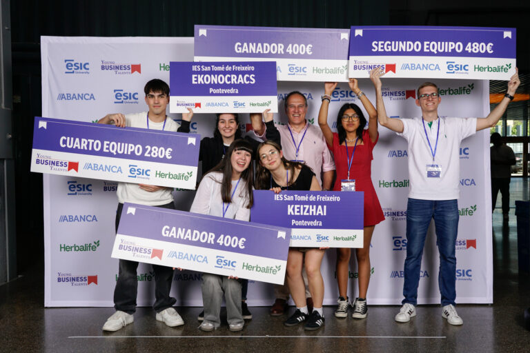 Estudantes de Vigo e Monforte álzanse con tres premios da competición educativa Young Business Talents