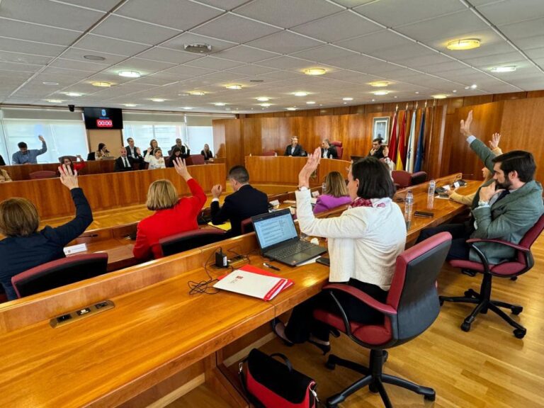 Os socialistas aproban no pleno de Vigo unha moción para instar á Xunta a financiar voos desde Peinador