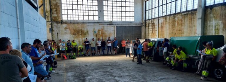 O persoal de Parques e Xardíns acepta o preacordo do convenio e dá por desconvocada a folga