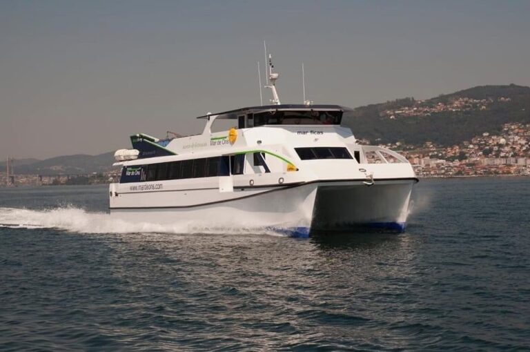 Reactivado o transporte de ría en Vigo tras a suspensión das últimas horas polo mal tempo