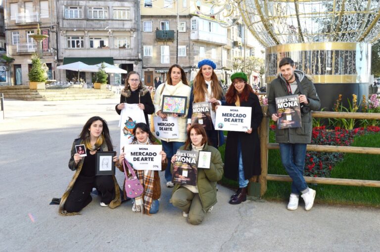 Novos creadores para o mercado de arte MONA este fin de semana no Paseo de Alfonso de Vigo