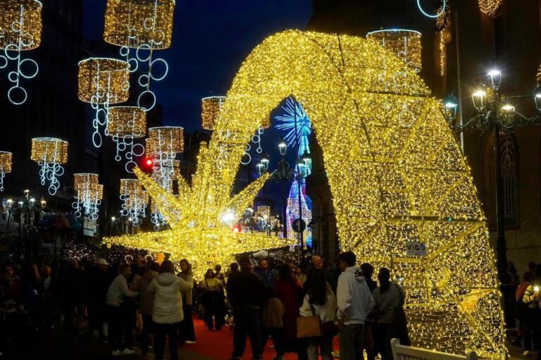 O Nadal 2025/2026 contará con 11,5 millóns de luces LED e informacións das atraccións en tempo real