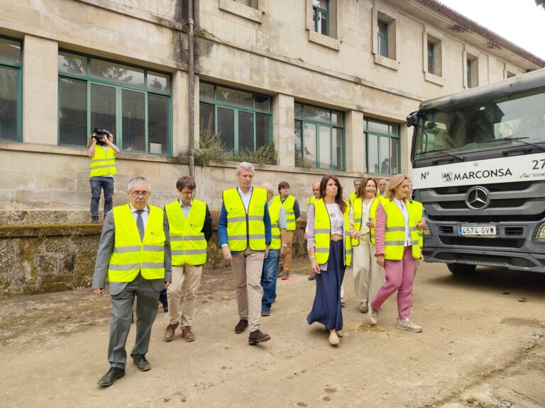 Rueda celebra o inicio de obras da ETEA e urxe a Concello e Zona Franca a cumprir a súa parte