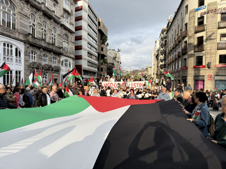 Vigo con Palestina: “Paremos o xenocidio”