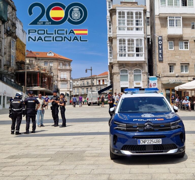 A Policía Nacional alerta á cidadanía de Vigo sobre diferentes modalidades de estafa a pé de rúa