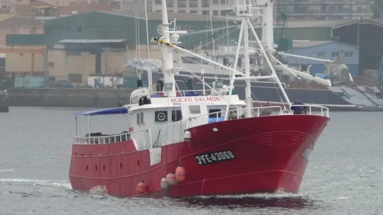 Unha vía de auga provocou o naufraxio dun pesqueiro da Guarda nas Azores