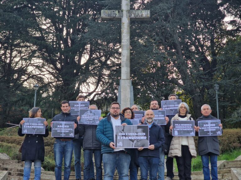 O BNG demanda a retirada da cruz de O Castro en Vigo para “reparar a memoria democrática”