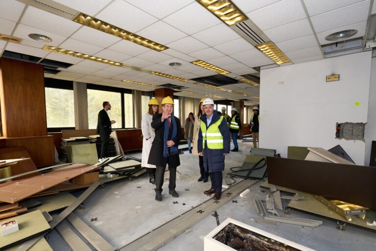 Comezan as obras do VgoTIC Global HUB da rúa López Moura por parte de Zona Franca