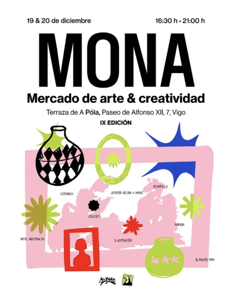 O mercado Mona regresa a Vigo co seu noveno encontro de arte e deseño local
