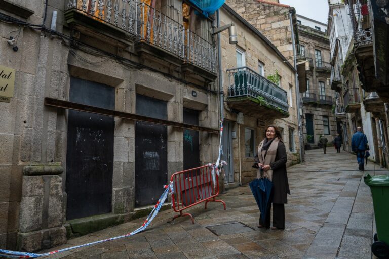 Casco Vello de Vigo prevé máis vivendas coa rehabilitación dun novo edificio na rúa Real