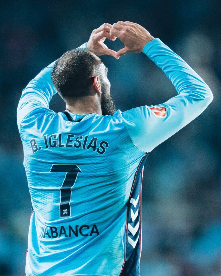 Unllas pintadas en Balaídos contra o ataque de odio contra Borja Iglesias