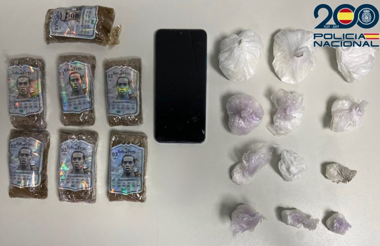 Detido en Vigo tras fuxir da Policía con máis de 900 gramos de droga