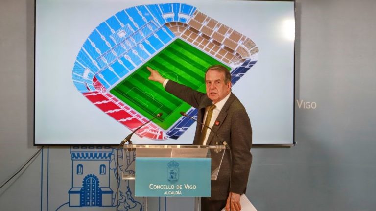 Caballero eleva o ton pola ampliación de Balaídos: “Si hai proxecto” para Tribuna e carga con dureza contra o PP