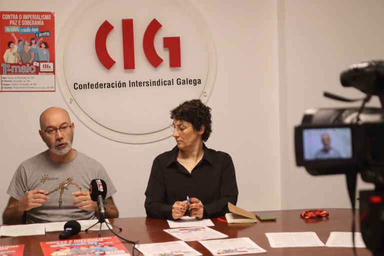 A CIG chama a “desbordar” as rúas de Vigo o Primeiro de Maio contra a precariedade e a escalada belicista