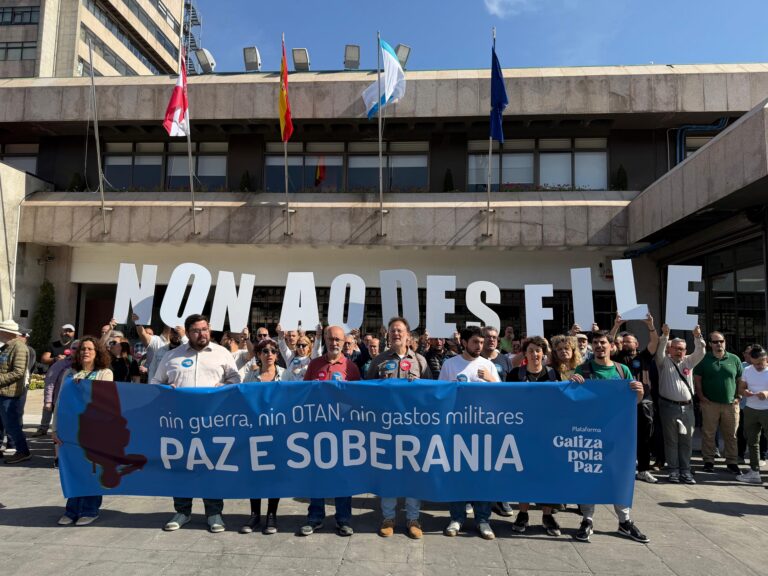 Fronte común en Vigo contra o desfile das Forzas Armadas: convocan unha manifestación contra a “exaltación da barbarie”