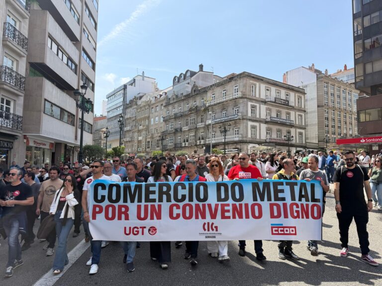 O sector do metal critica a “tomadura de pelo” da patronal e esixe un convenio “digno”