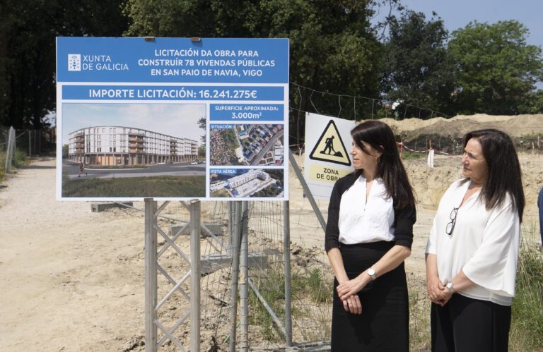 A Xunta inicia as obras das últimas 43 vivendas do polígono 1 de Navia cun investimento de máis de 7 millóns