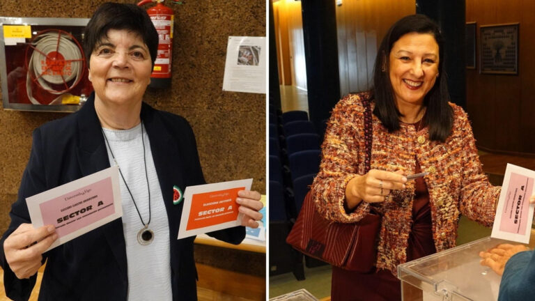 Belén Rubio e Carmen García pasan á segunda volta das eleccións ao reitorado da Universidade de Vigo / UVigo