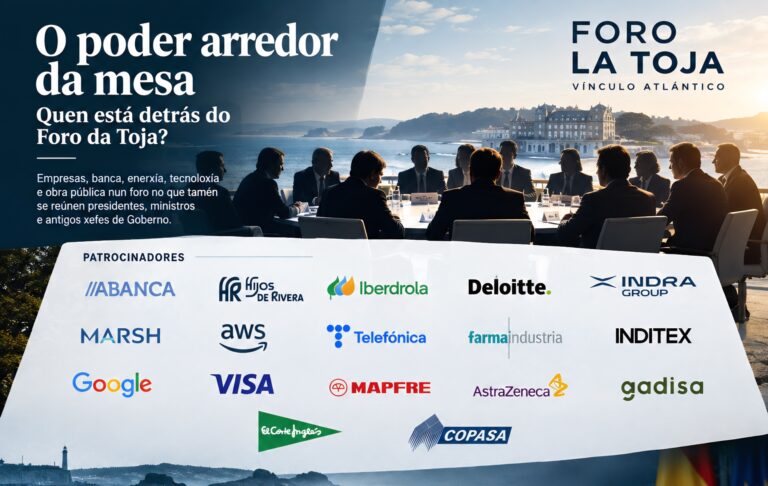 O poder arredor da mesa: quen está detrás do Foro da Toxa?