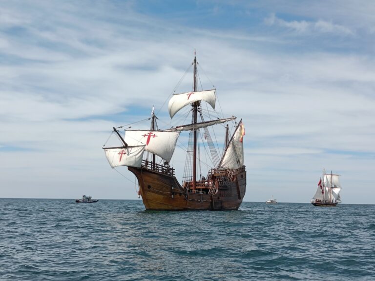 A Nao Santa María chegará por primeira vez a Vigo e poderá visitarse durante dez días